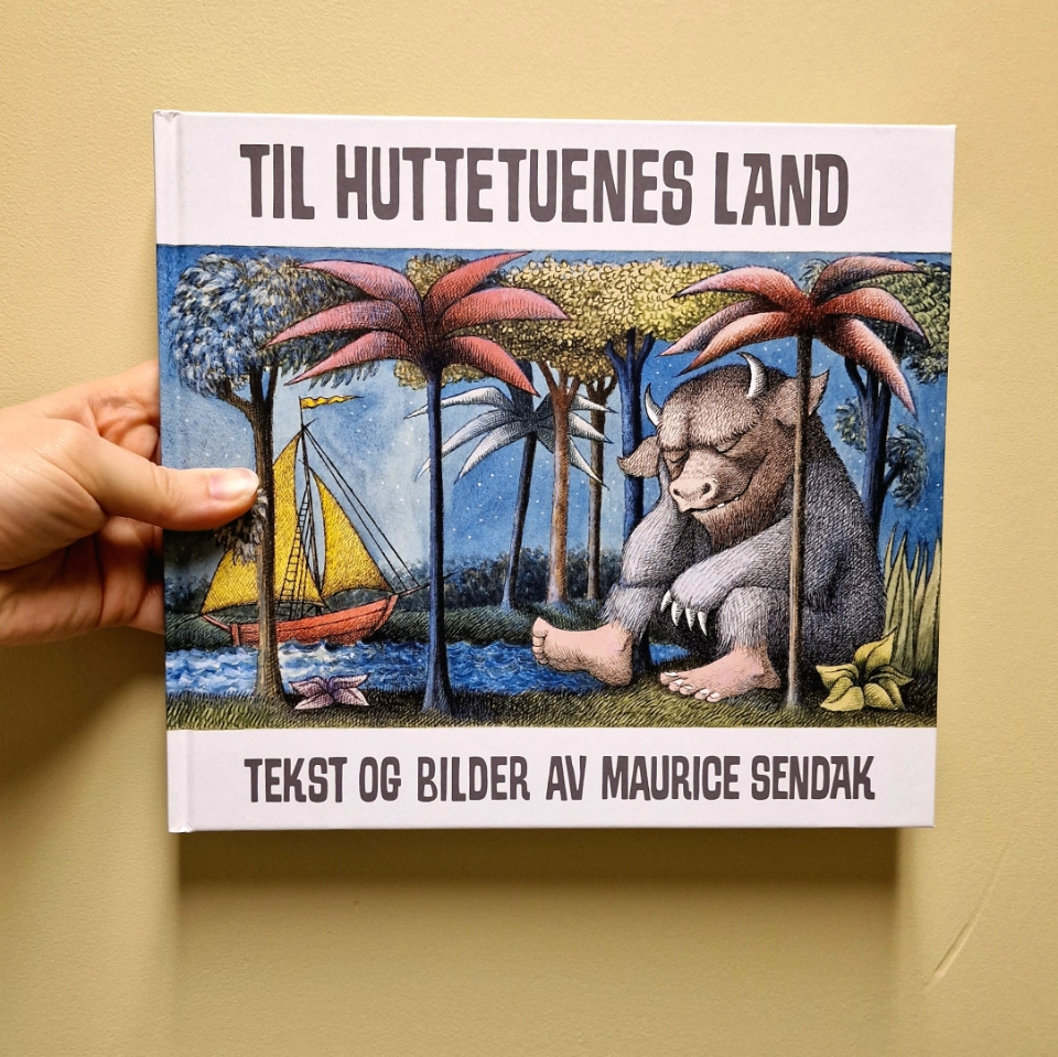 Til Huttetuenes land, Maurice Sendak, barnebok