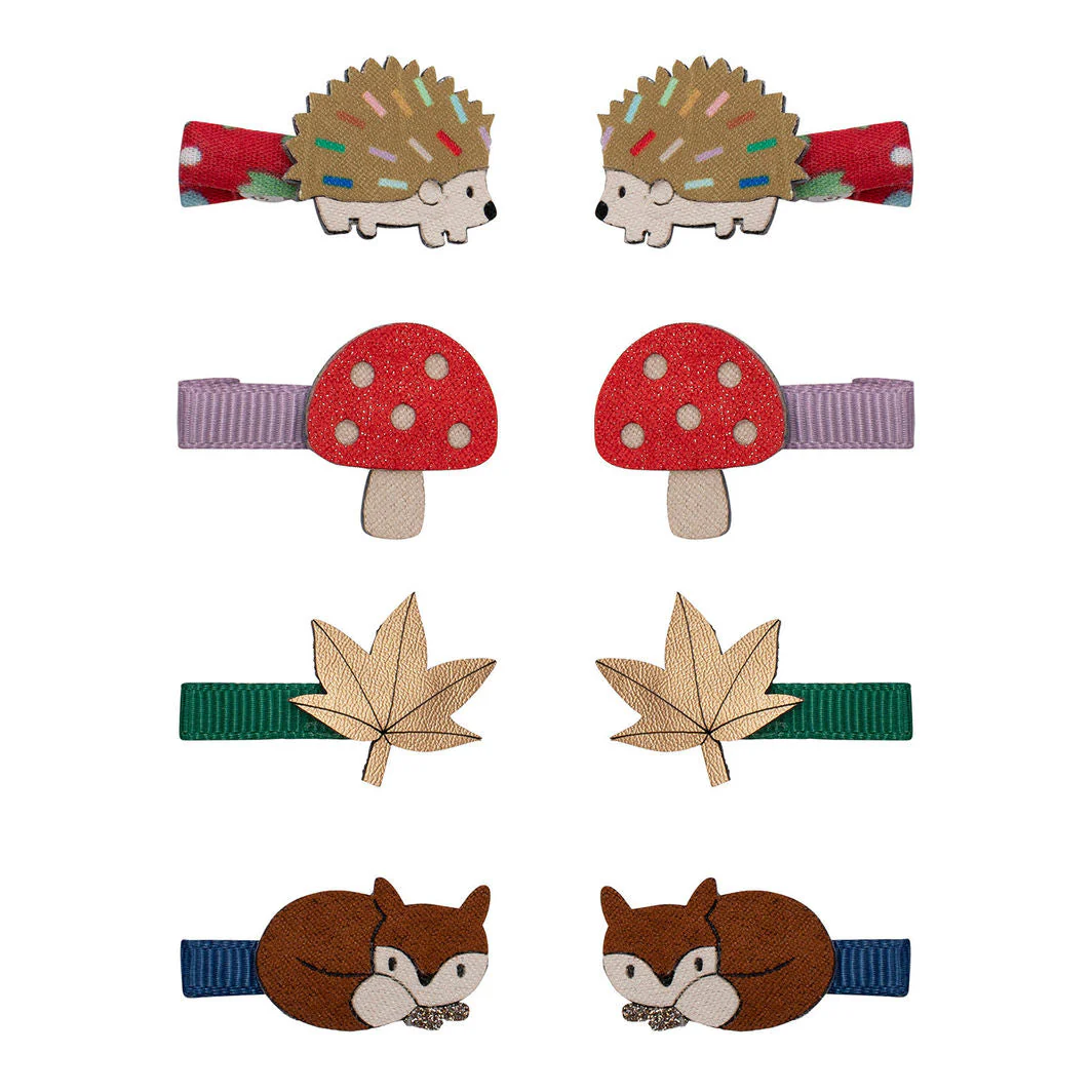 Hårspenner, Mini Autumn Mushroom Village, Mimi & Lula